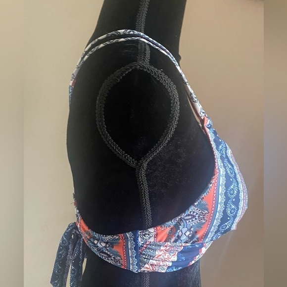 Cupshe Bandana style print bikini set sz M - Picture 5 of 11